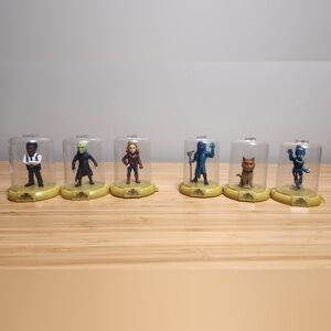 Captain Marvel collectible minis - set of 6